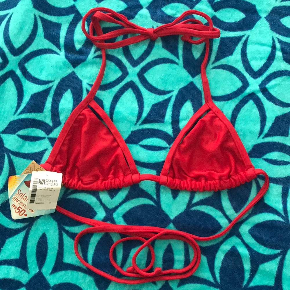 Red Bikini Top